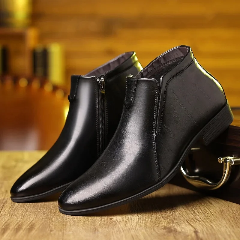 Роскошные мужские ботинки, мод – обзор и цена Men Formal Wear With Boots