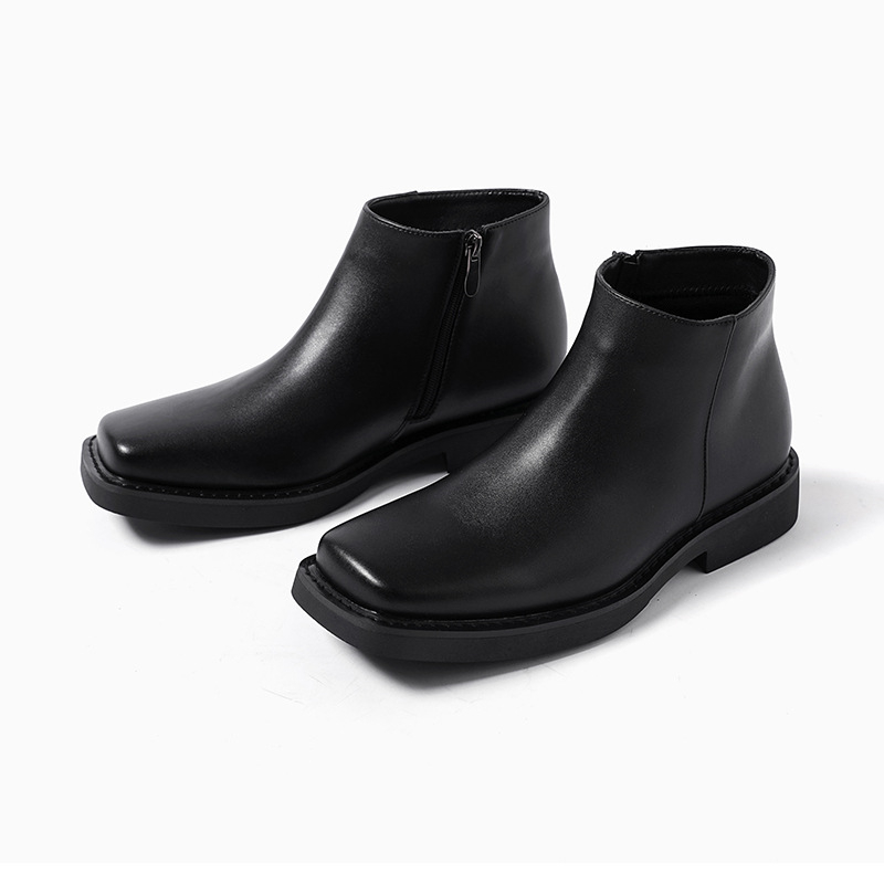 Роскошные модные черные мужски – обзор и цена Men Formal Wear With Boots