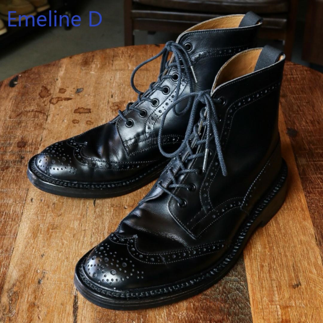 Мужские ботинки-броги из натур – обзор и цена Formal Men Daily Wear Footwear