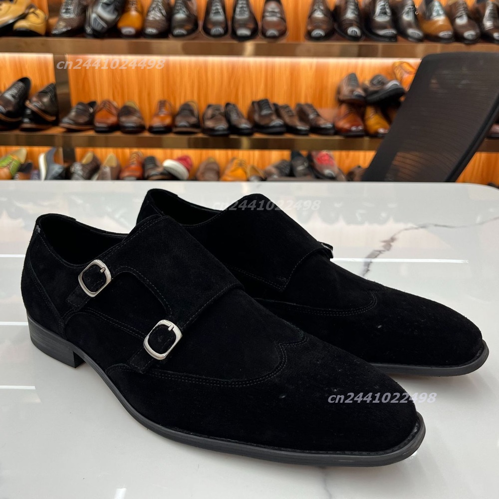 Мужские лоферы с двойной метал – обзор и цена Formal Men Daily Wear Footwear